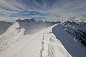 Invernale al MONTE MASONI con discesa in Valsambuzza e salita al PIZZO ZERNA il 21 gennaio 2012 - FOTOGALLERY